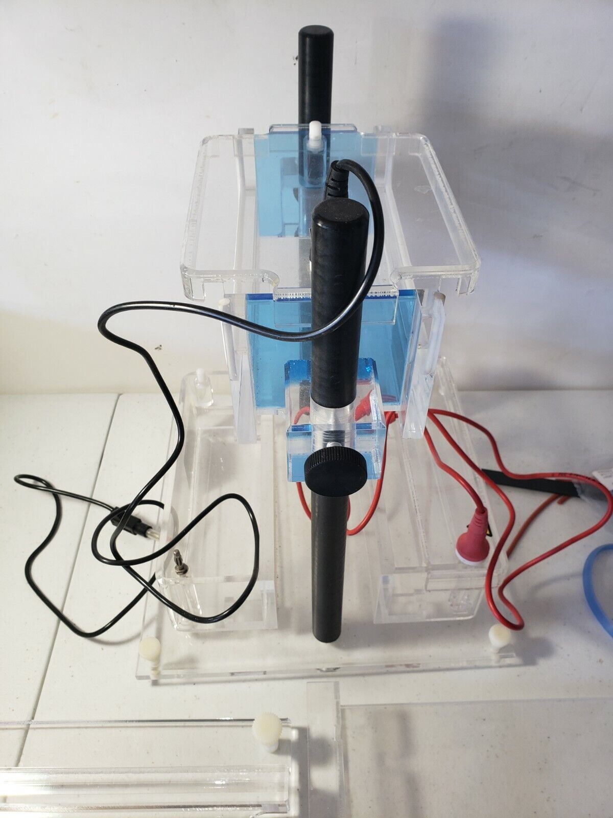 CBS Dual Adjustable Slab Gel Unit Parts DASG-250 Missing a Cover Electrophoresis