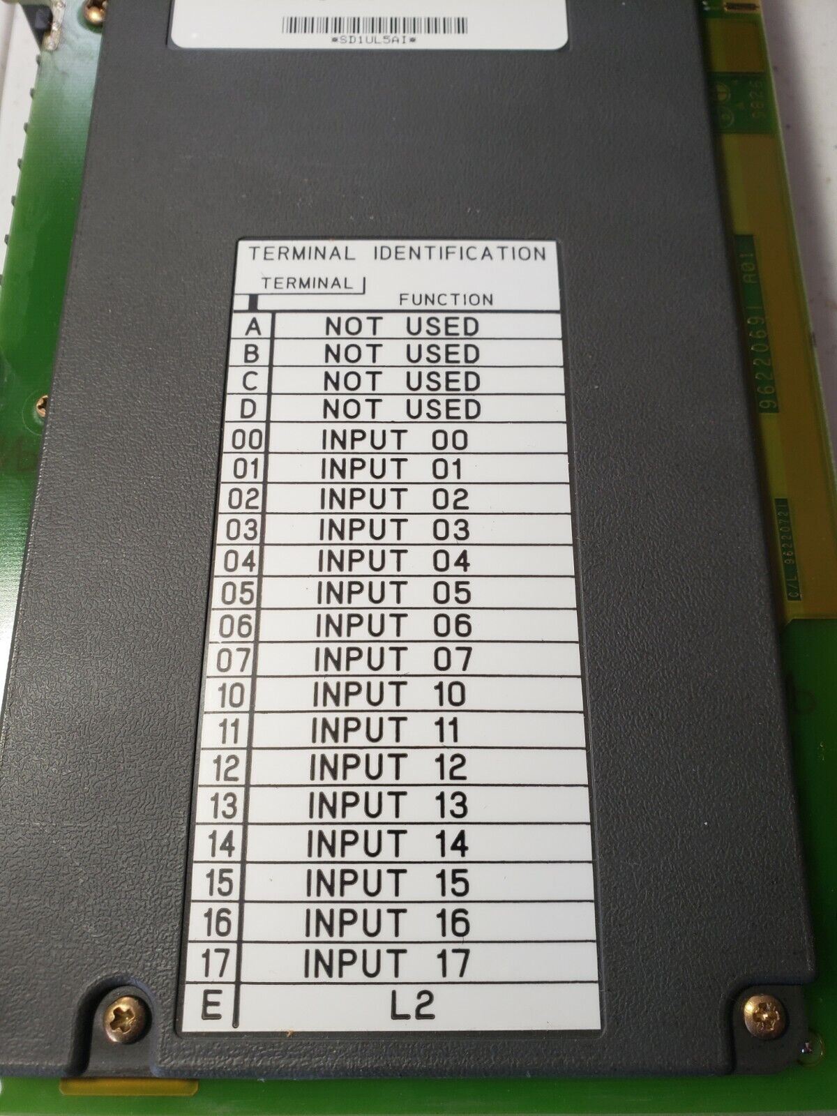 AB 1771-IAD/D 120V AC/DC Input Module PLC-5 Allen-Bradley 96220671