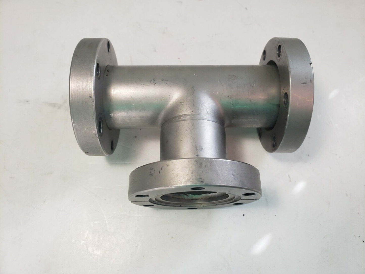 DN40CF 2-3/4" CF Conflat Tee Flange DN35CF 2.75" Stainless Steel