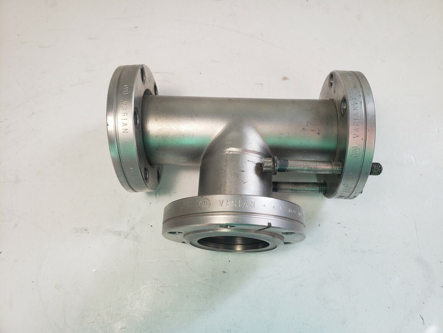 DN40CF 2-3/4" CF Conflat Tee Flange DN35CF 2.75" Stainless Steel