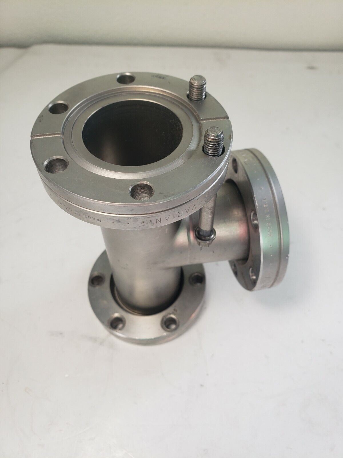 DN40CF 2-3/4" CF Conflat Tee Flange DN35CF 2.75" Stainless Steel