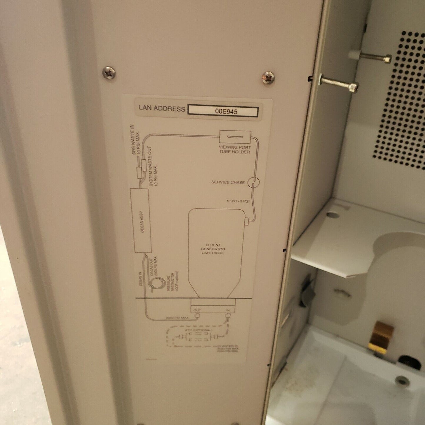Dionex EG40 Eluent Generator HPLC Eluent Generator DX LAN Chromatography System