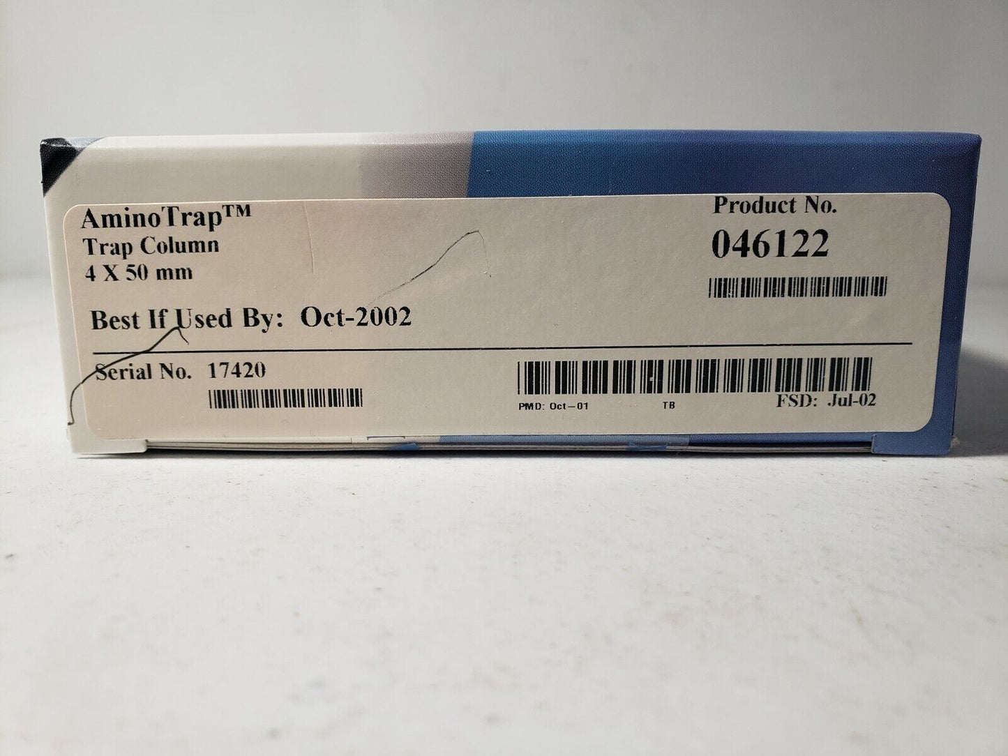Dionex AminoTrap Inline Trap Column IC 4 x 50mm P/N 046122 Thermo Scientific