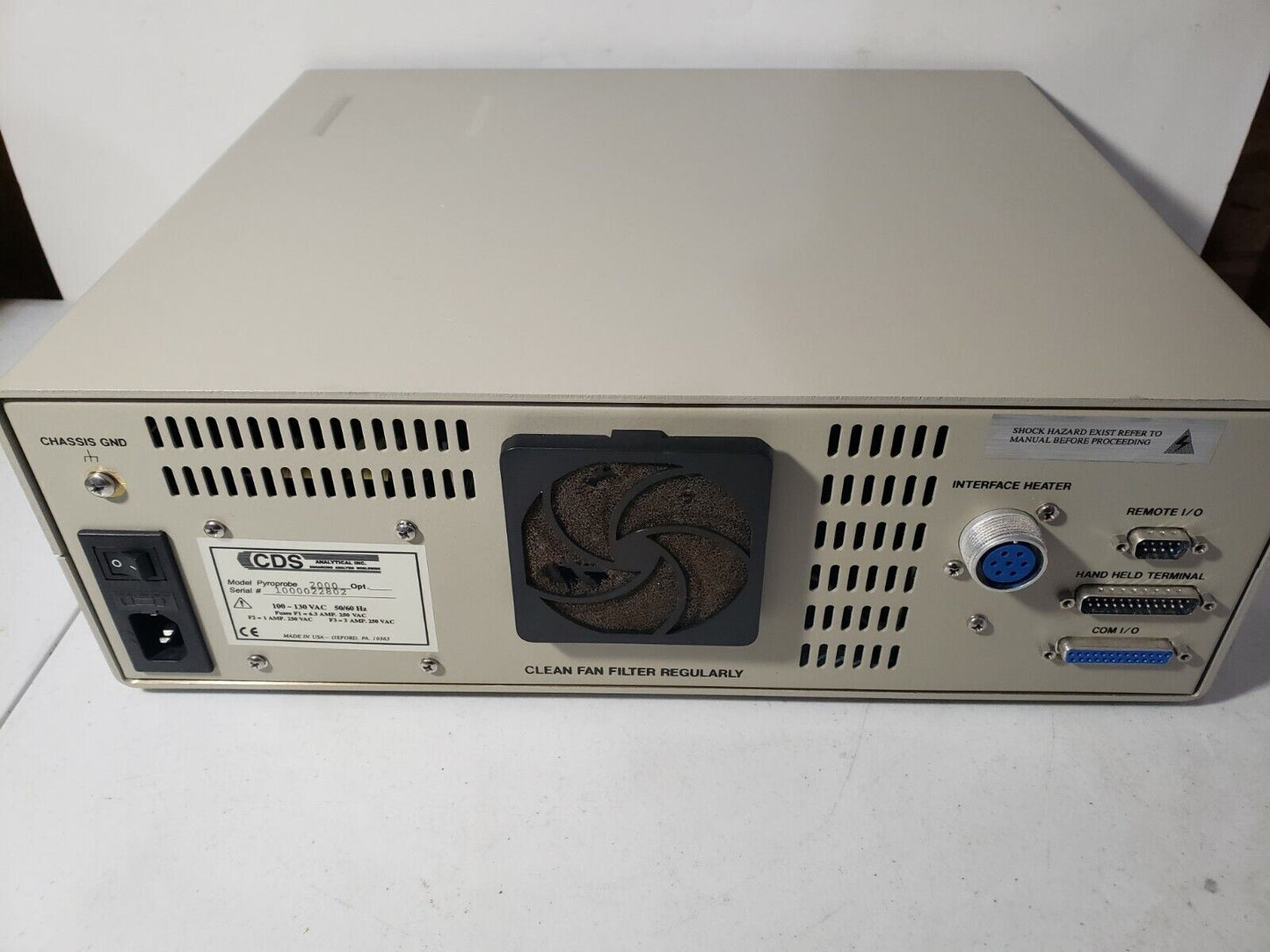 CDS Analytical Pyroprobe 2000 Control Unit Only, No Probe