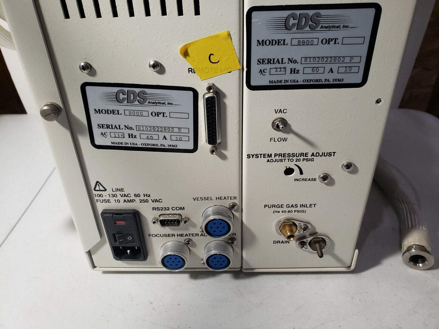 CDS 8000 Sample Concentrator FOR PARTS