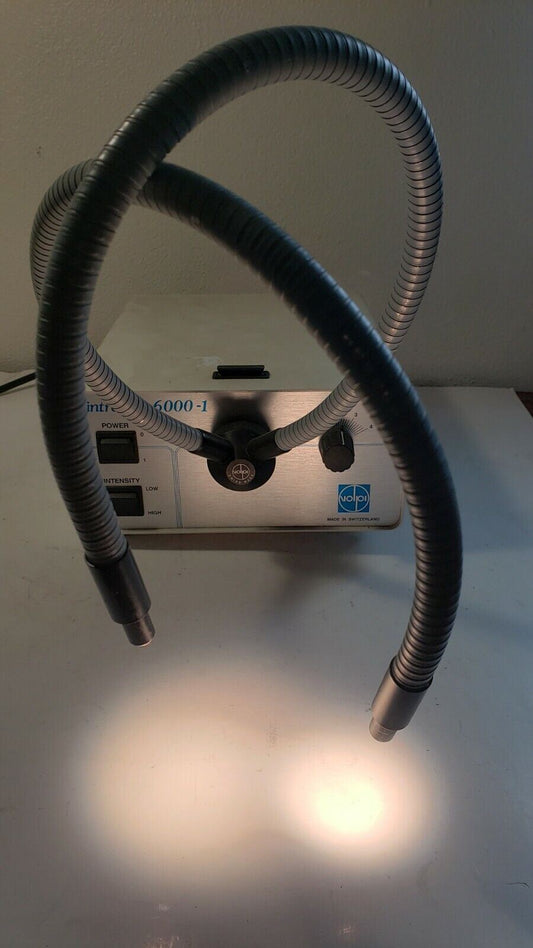 Volpi Intralux 6000-1 Fiber Optic Dual Gooseneck Illuminator 240w PN 10257