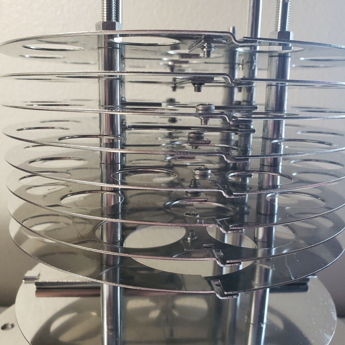 Stainless Steel UHV High Vacuum Chamber KF40 Flanges 1/4" VCR Valve