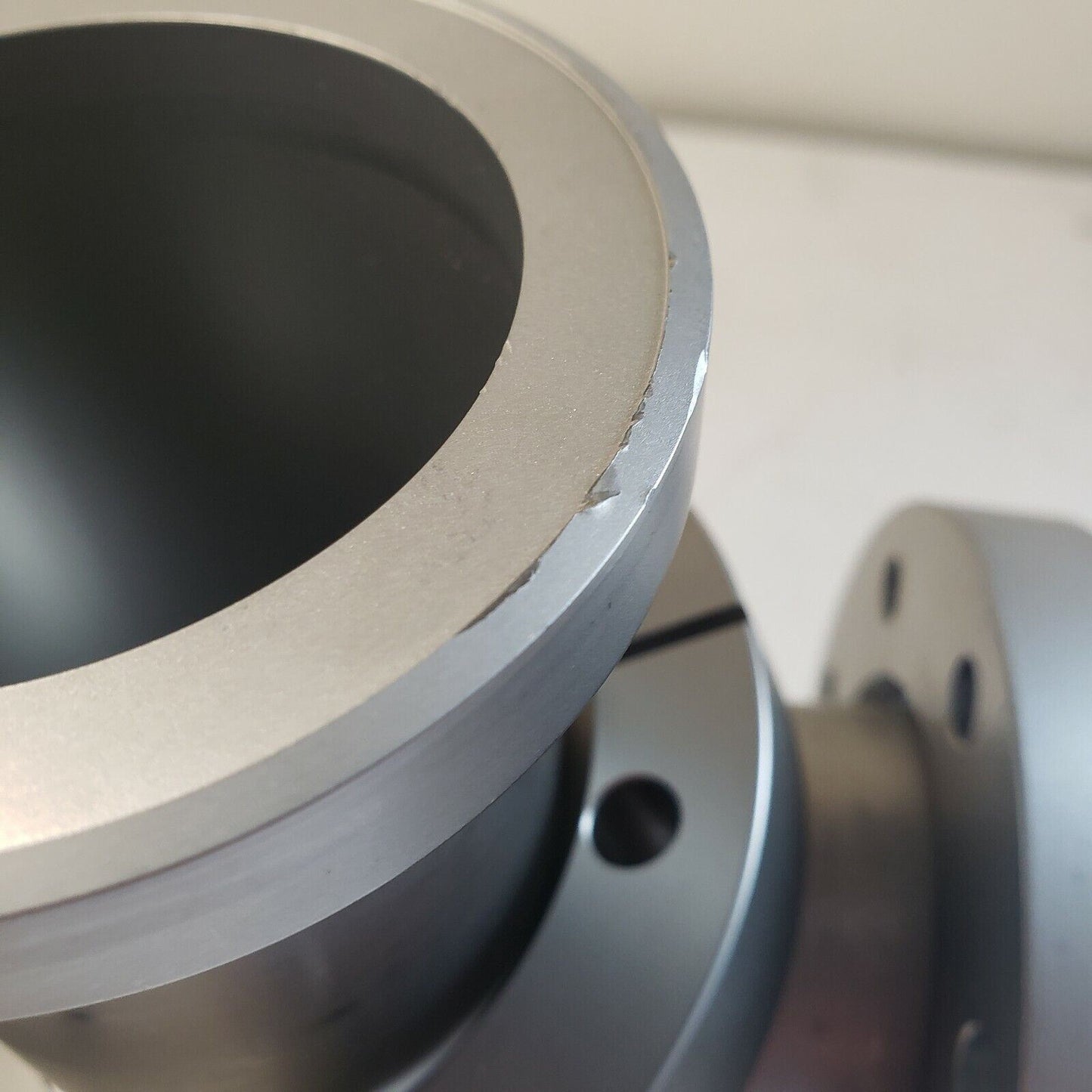 4.5" CF Tee Conflat DN63CF Bent Knife Edge Stainless Steel