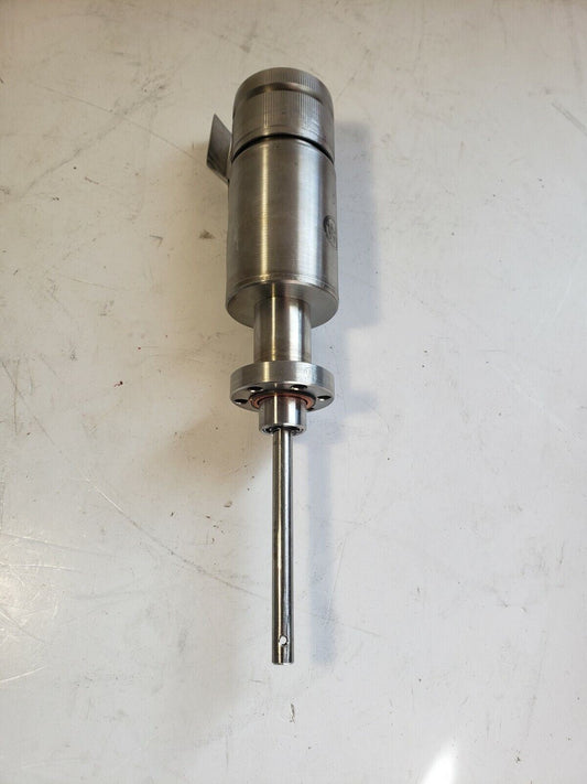 Varian 954-5151 w/ DN16CF 1.33" Mini CF Conflat Flange Rotation Feedthrough UHV