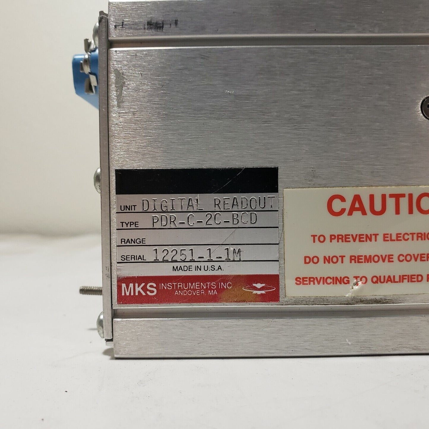 MKS PDR-C-2C-BCD Digital Power Supply Readout 2 Channel w/ BCD Logic Option