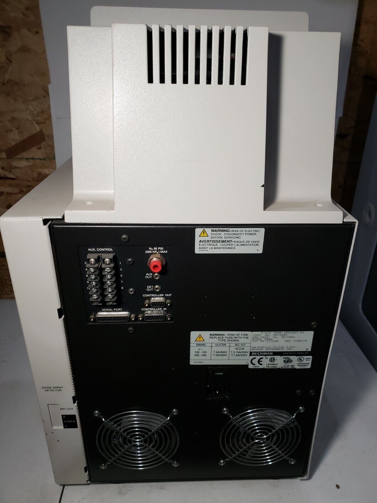 Beckman P/ACE 5000 Capillary Electrophoresis System w/ Manuals
