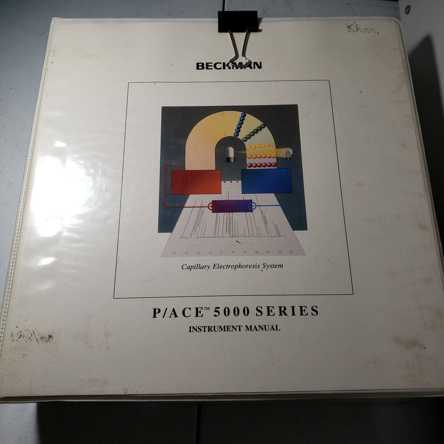 Beckman P/ACE 5000 Capillary Electrophoresis System w/ Manuals