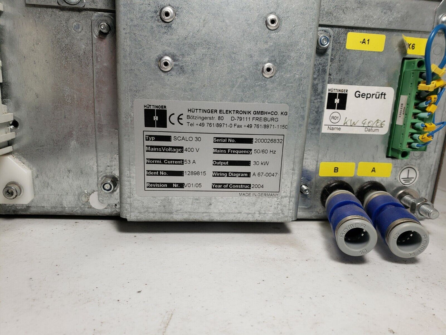 Trumpf Huttinger Scalo 30 DC 30kW Tru Plasma Power Supply Sputter Source