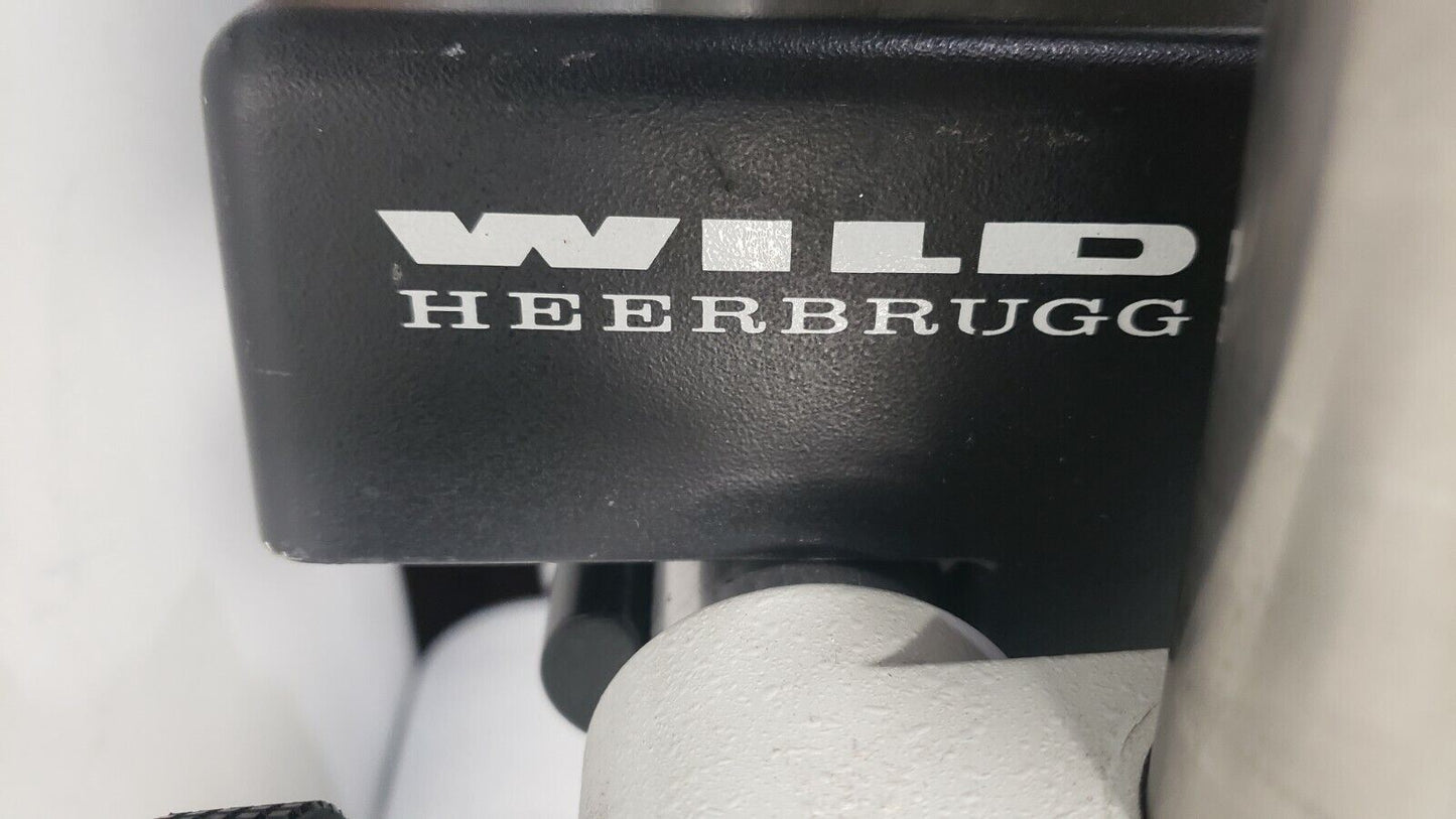 Leica Wild Heerbrugg Microscope Dual System Stand 40" Max Height 114030