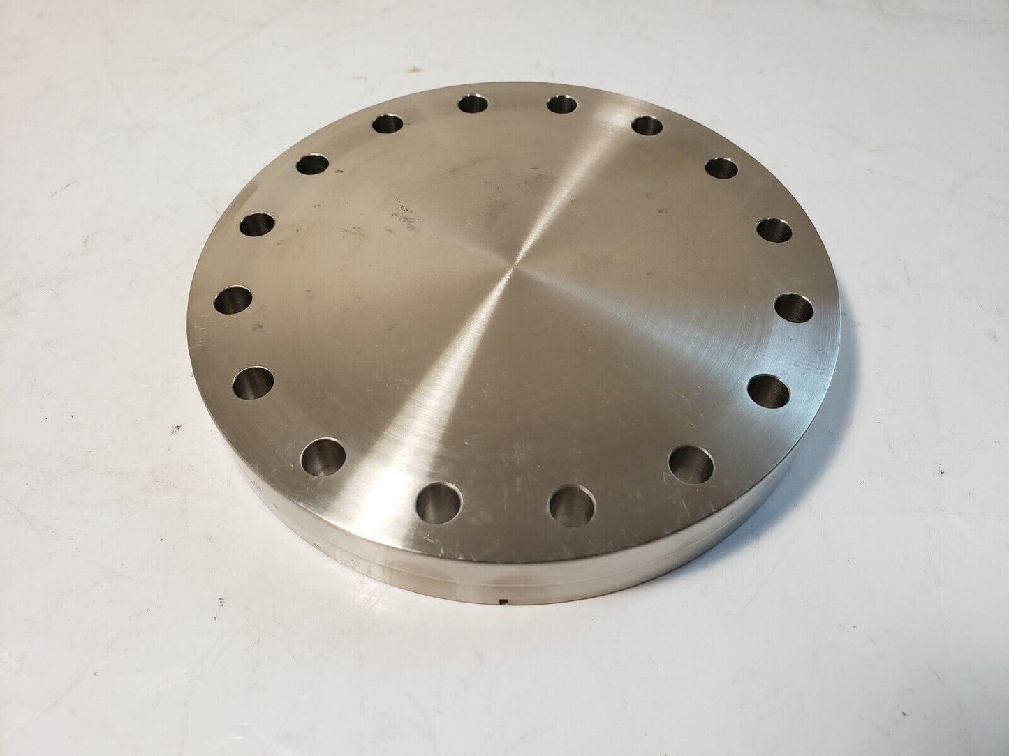 DN100CF 6" OD Conflat Fixed Blank Flange Knife Edge
