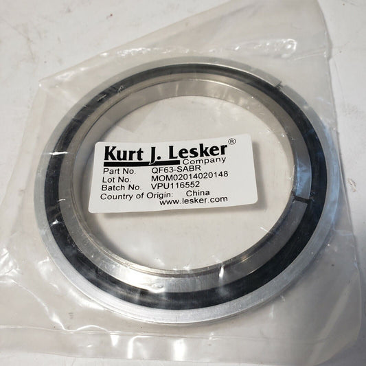 Kurt J Lesker QF63-SABR ISO-K ISO-F 63 Vacuum Centering Ring ISO63 SS/Aluminum