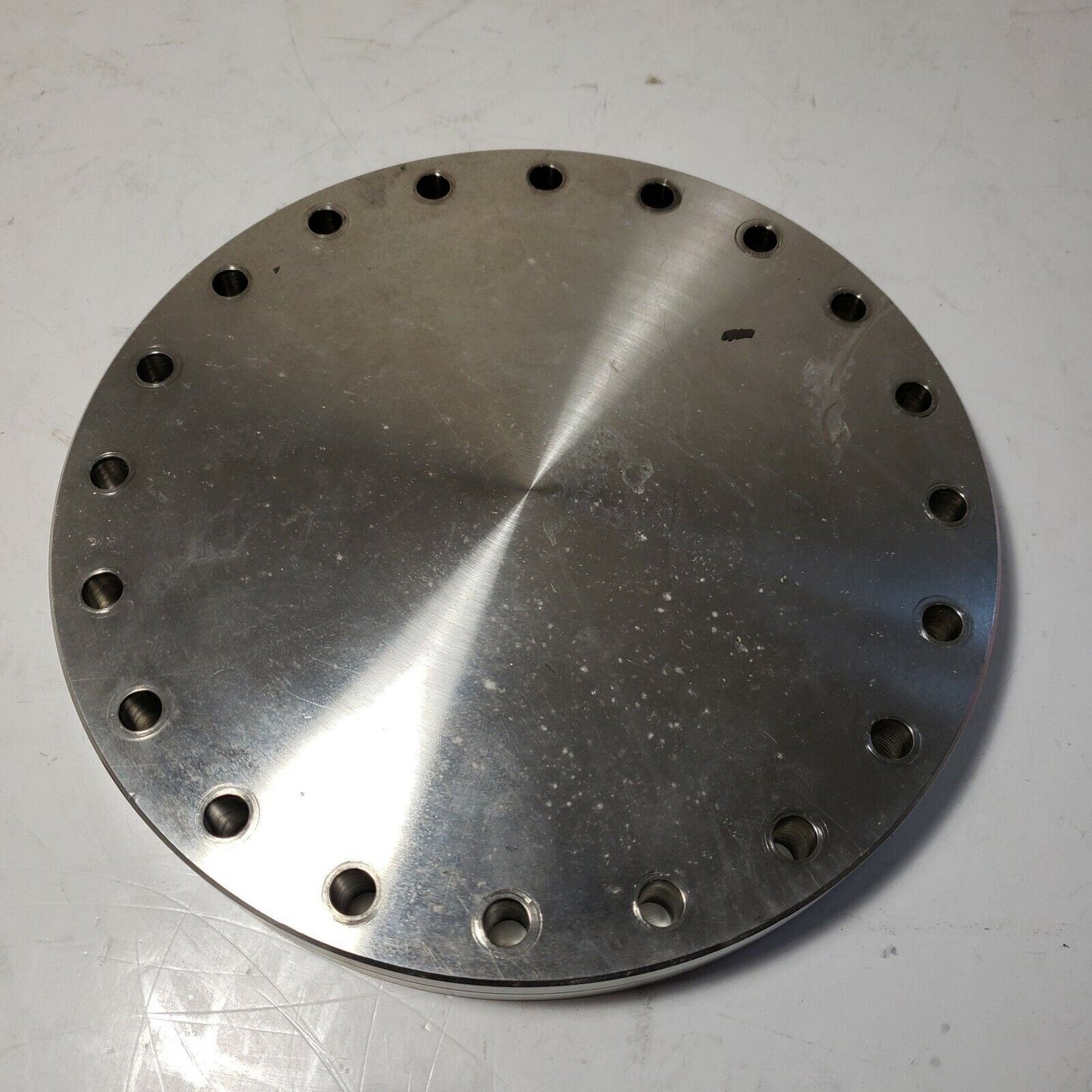 DN160CF 8" OD Conflat Fixed Blank Flange Knife Edge Ultra High Vacuum