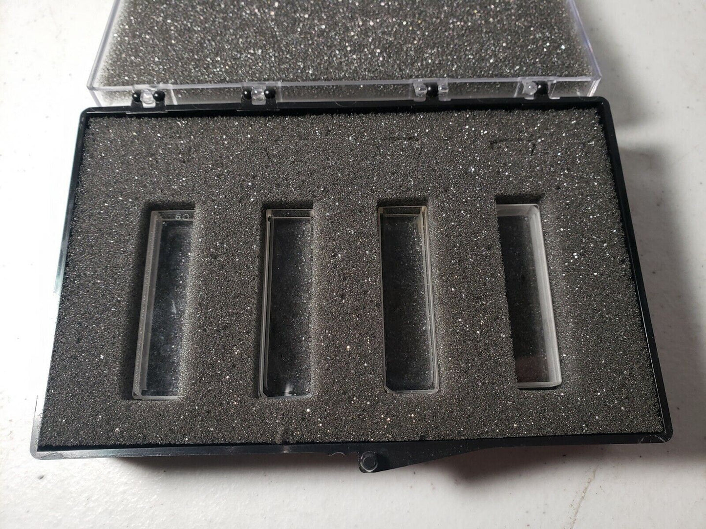 (4x) Starna Rectangular Cell 5mm Path Length UV Quartz Spectrosil Q Cuvette