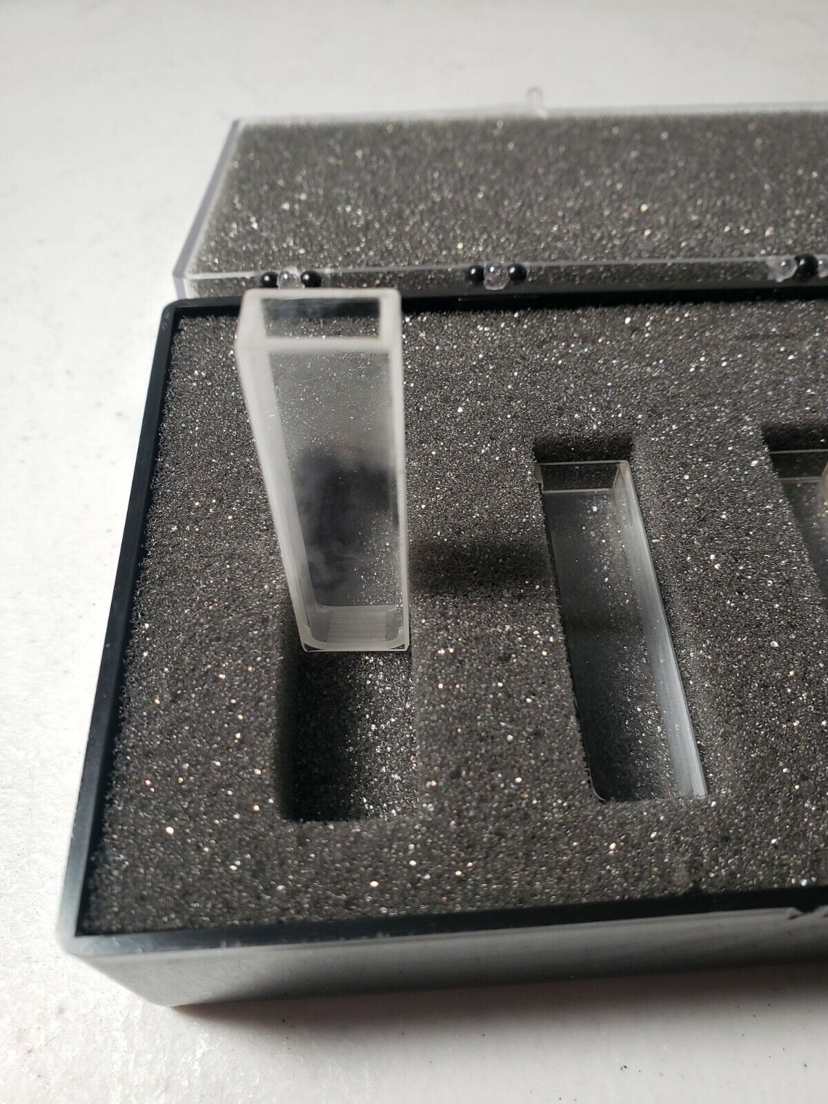 (4x) Starna Rectangular Cell 5mm Path Length UV Quartz Spectrosil Q Cuvette