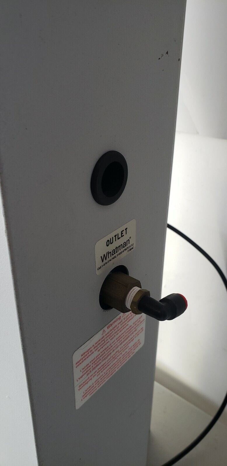Parker Whatman 75-72 Nitrogen N2 Generation System MISSING 2 FILTERS