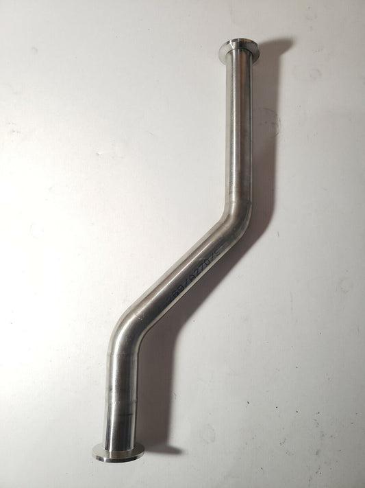 ISO KF25 NW25 QF25 Flange Full Nipple 14" Long Offset Tube SS High Vacuum UHV