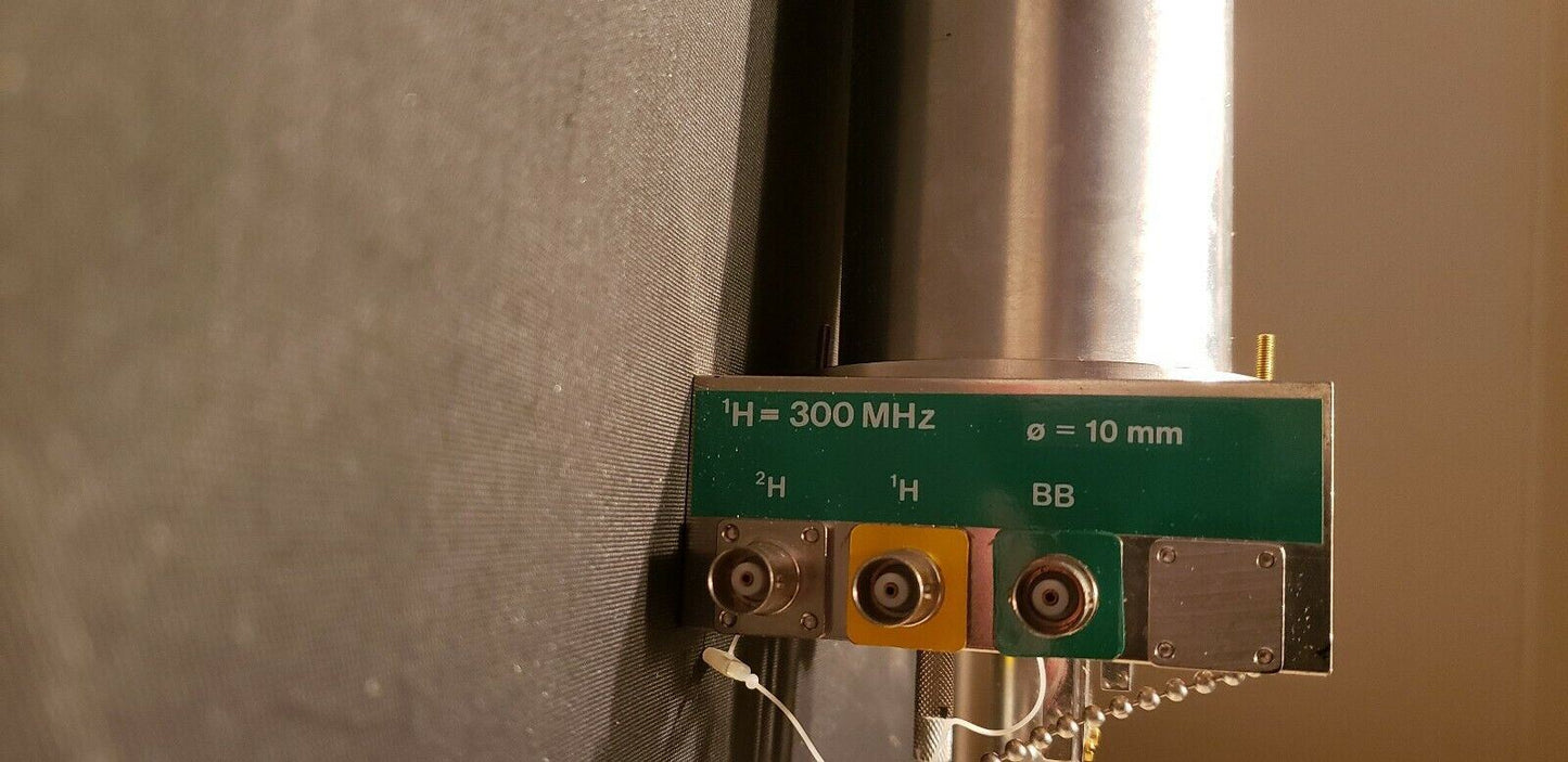 Bruker Spectrospin 300 MHz WB Liquids NMR Probe 1H 2H BroadBand BB