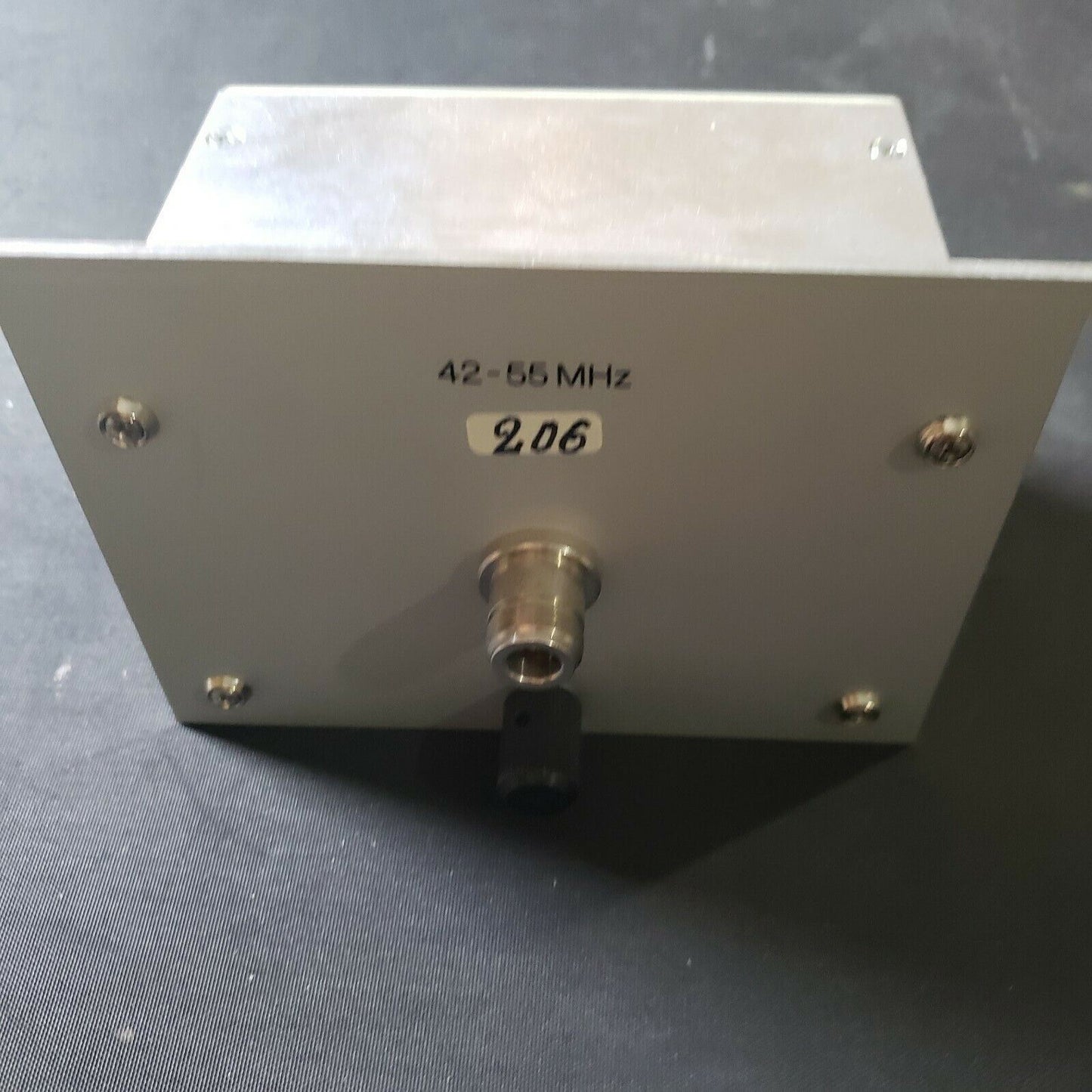 Bruker Filter Box 42-55 MHz P3061 /0122 for NMR RF Frequencies