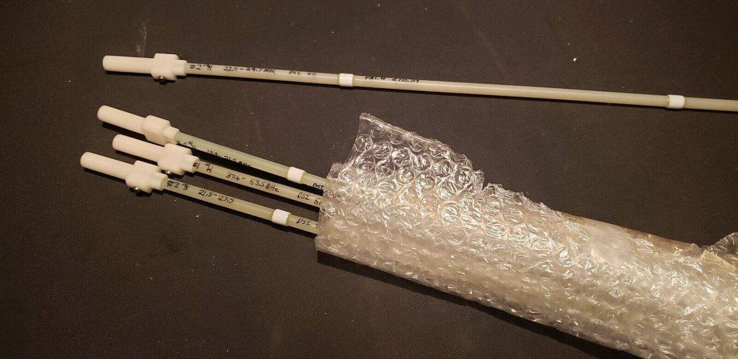Four Doty Scientific High Voltage Capacitor Wands 14N 2H for NMR System RF MHz