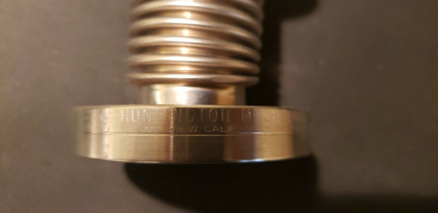 2.75" Huntington Mech Labs CF Bellows Attachment Conflat High Vacuum DN40CF