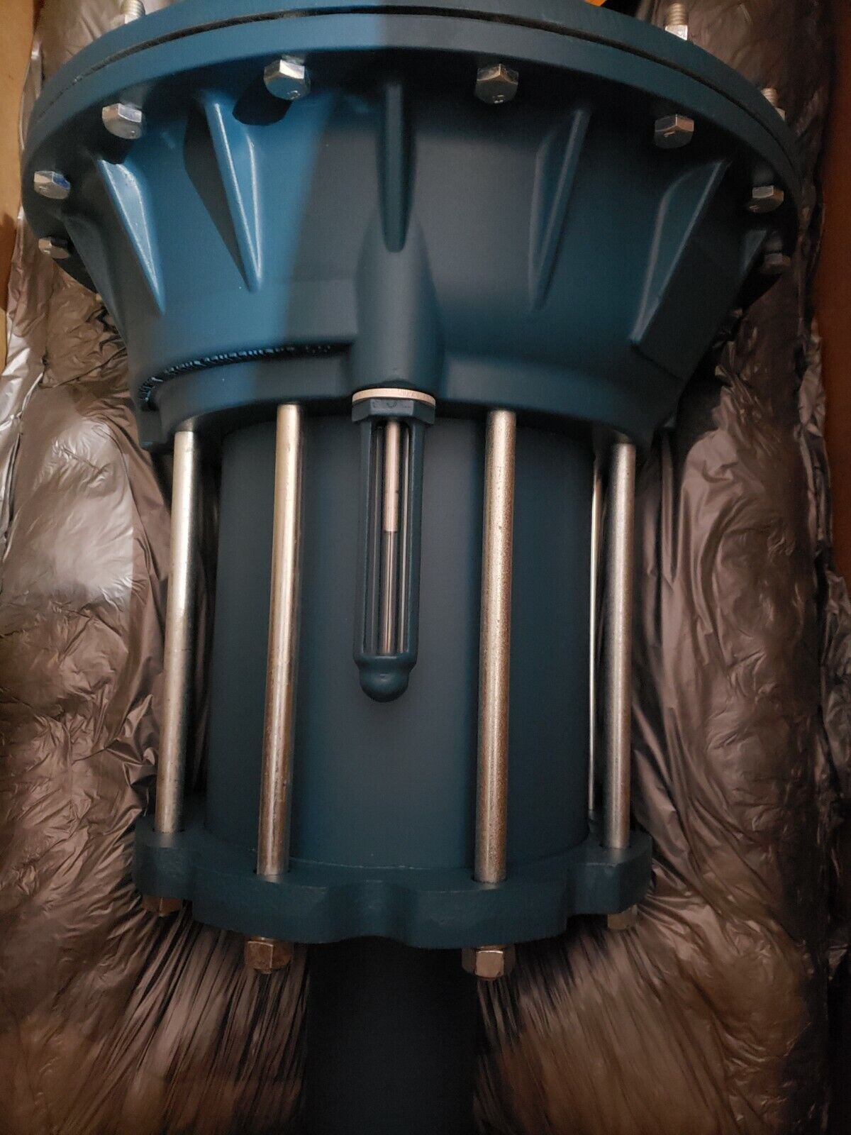 ITT Dia-Flo 3-2529-TM-34-3278-P1 CWP 150 Valve Tefzel Lined PTFE Weir 7.5" OD