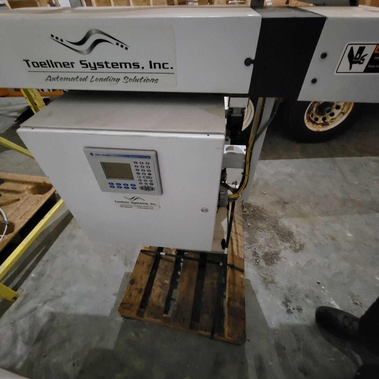Toellner Systems Automated Loading Solutions Slug Feeding System w/ AB Panel 400