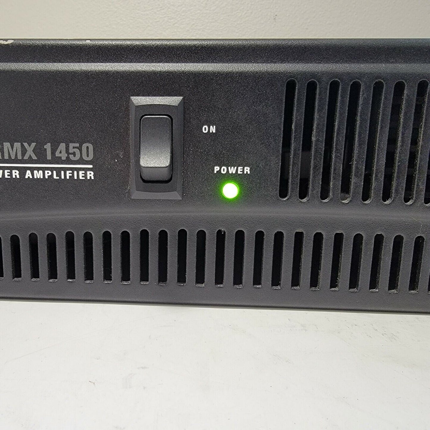 QSC RMX 1450 1400W 2-Channel Stereo Power Rack-Mount Amplifier Low Distortion