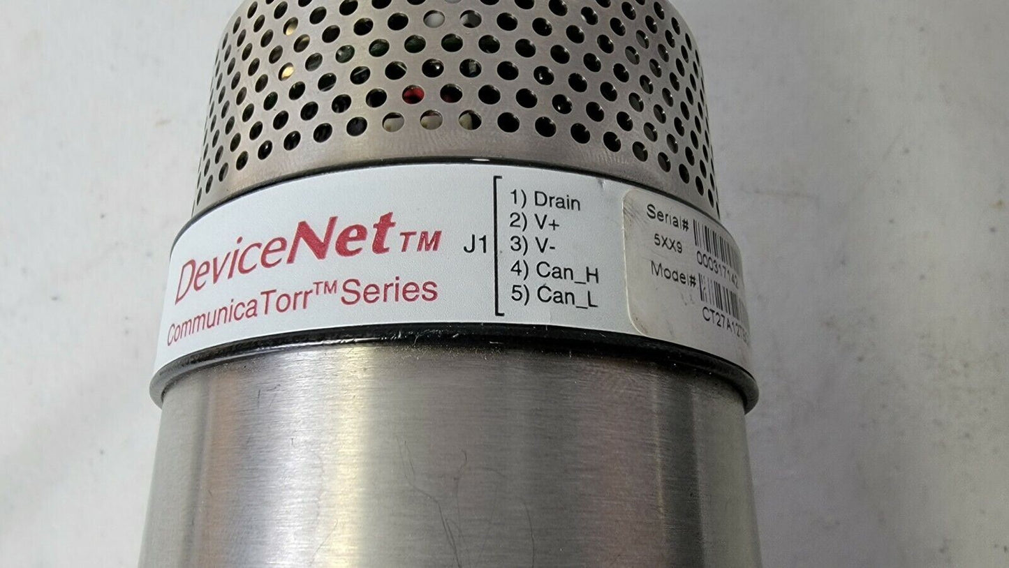 MKS CT27A12TBC910 Baratron Capacitance Manometer Pressure Transducer 1/2" VCR