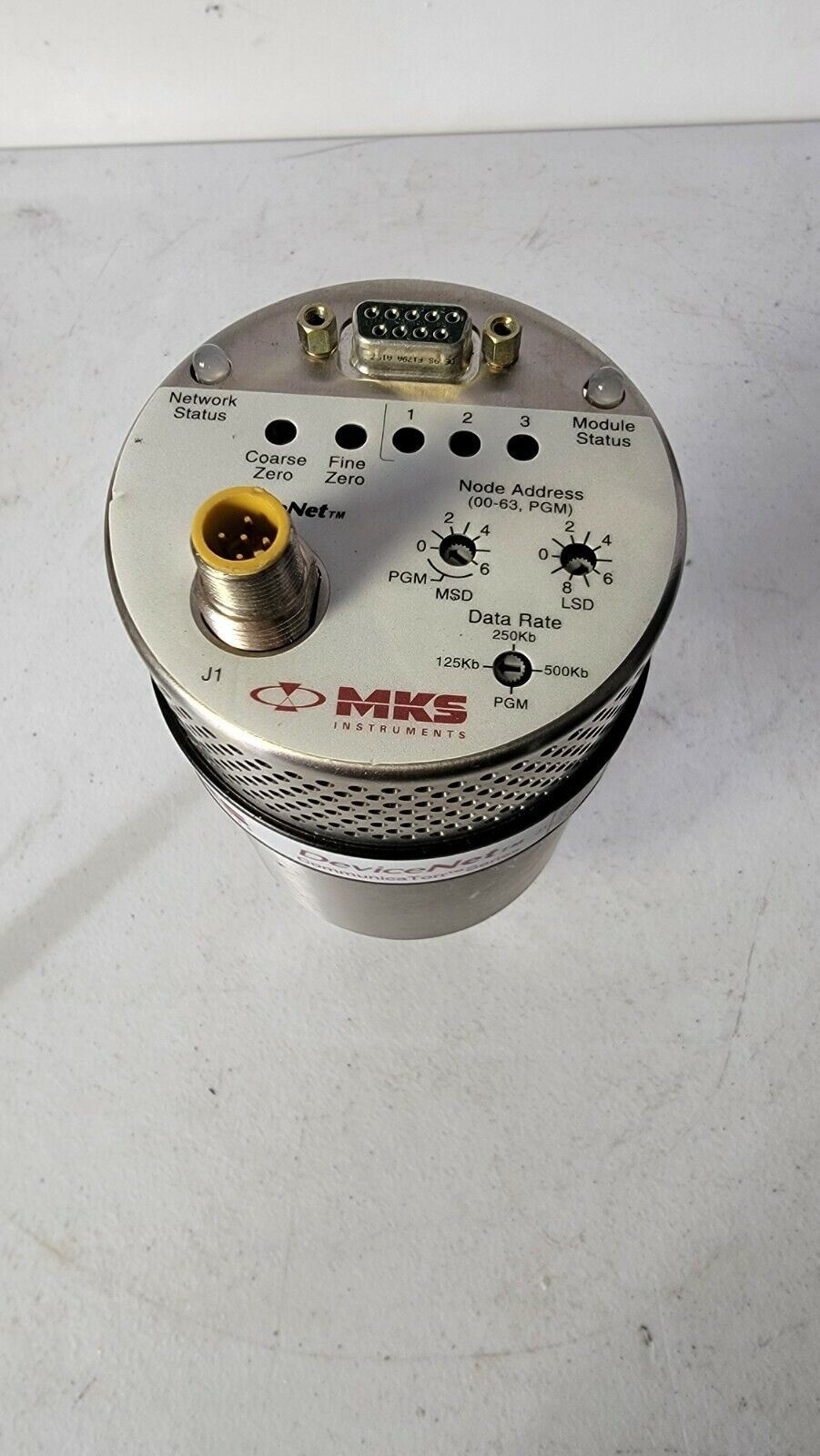 MKS CT27A12TBC910 Baratron Capacitance Manometer Pressure Transducer 1/2" VCR