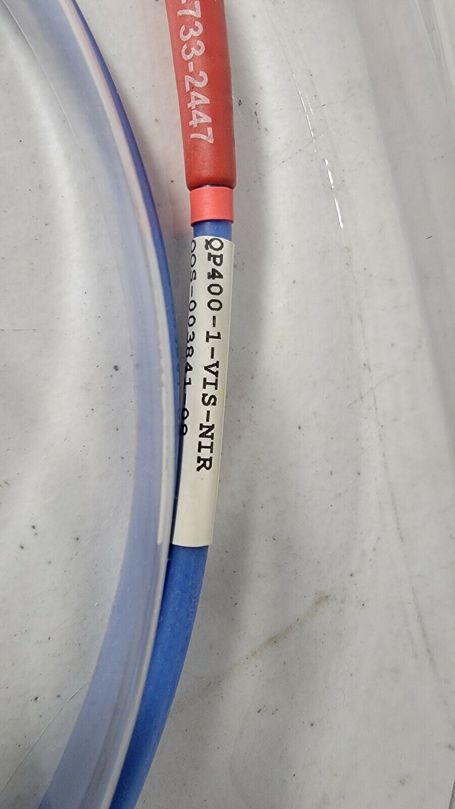 Ocean Optics QP400-1-VIS-NIR NIR Fiber Optic Patch Cable 400um Size 1m Long VIS