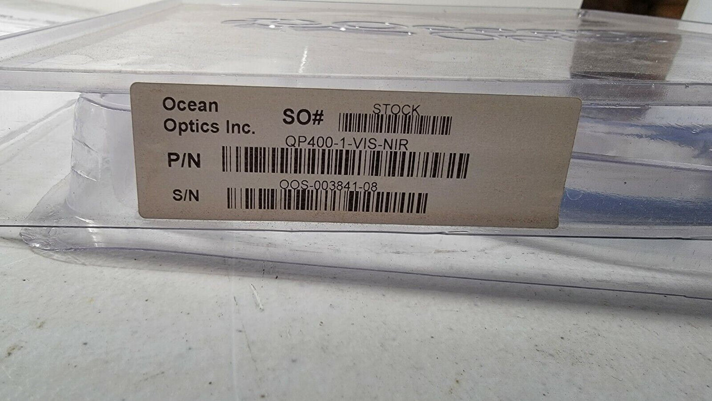 Ocean Optics QP400-1-VIS-NIR NIR Fiber Optic Patch Cable 400um Size 1m Long VIS