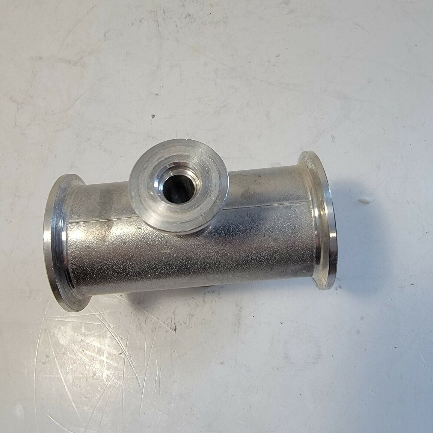 KF40 NW40 Cross Reducer Adapter Tee 4-Way To KF16 NW16/KF10 NW10 High Vacuum