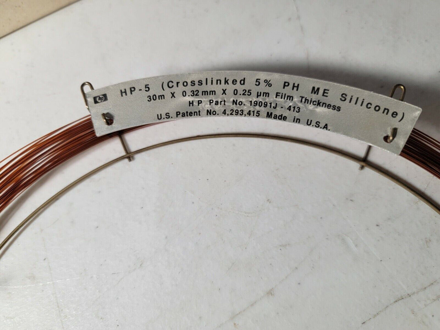 HP-5 Capillary Column Crosslinked 5% PH ME Silicone .32mmx.25um Film Thickness