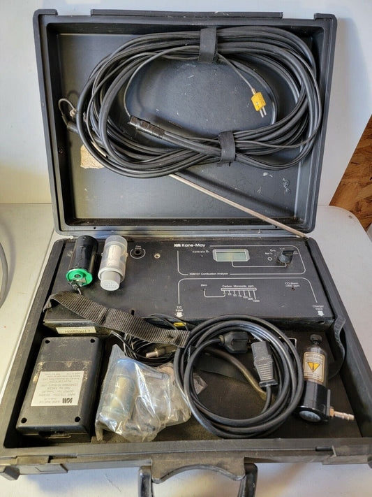 Kane-May 9101 Combustion Analyzer Kit With Carrying Case