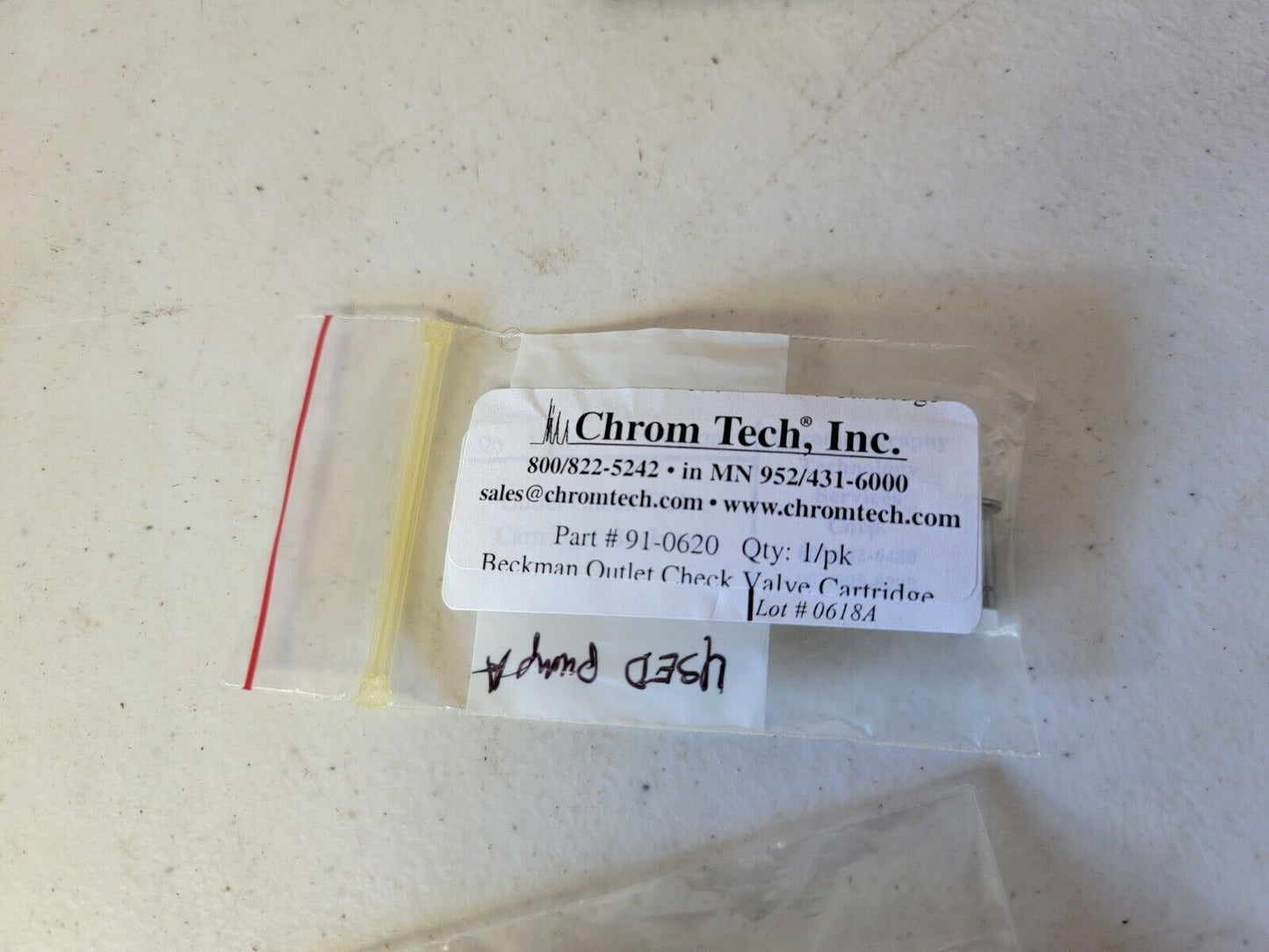 Beckman HPLC Inlet Filters And Check Cartridges USED P/N: 240790, 91-0621, more