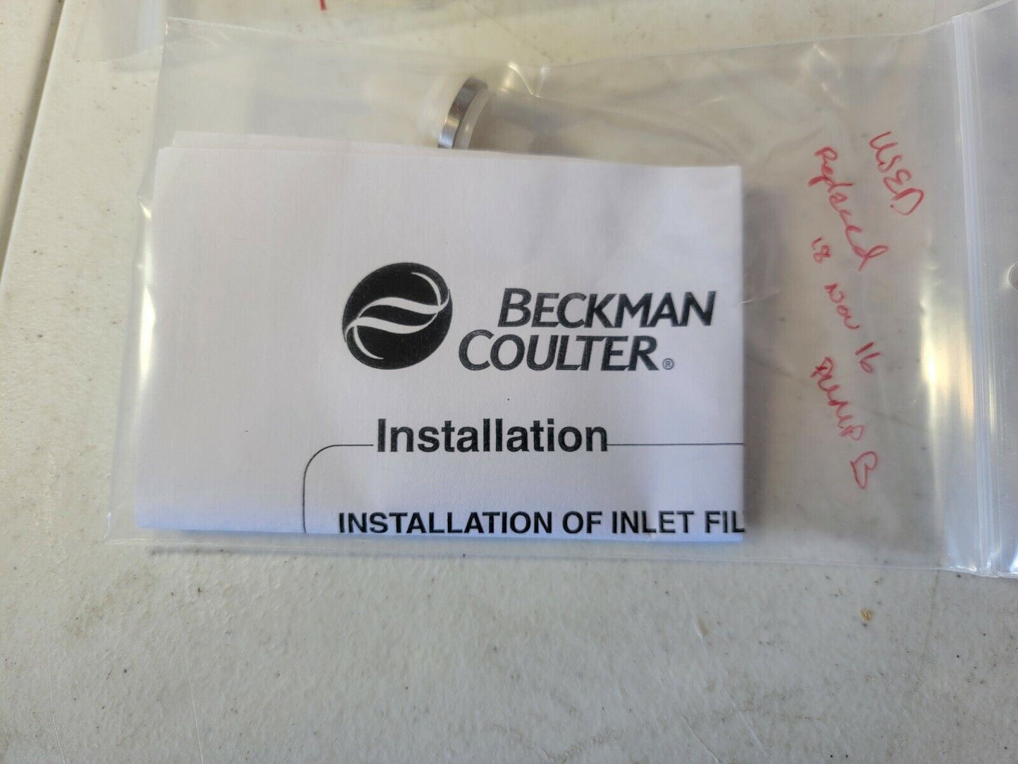 Beckman HPLC Inlet Filters And Check Cartridges USED P/N: 240790, 91-0621, more