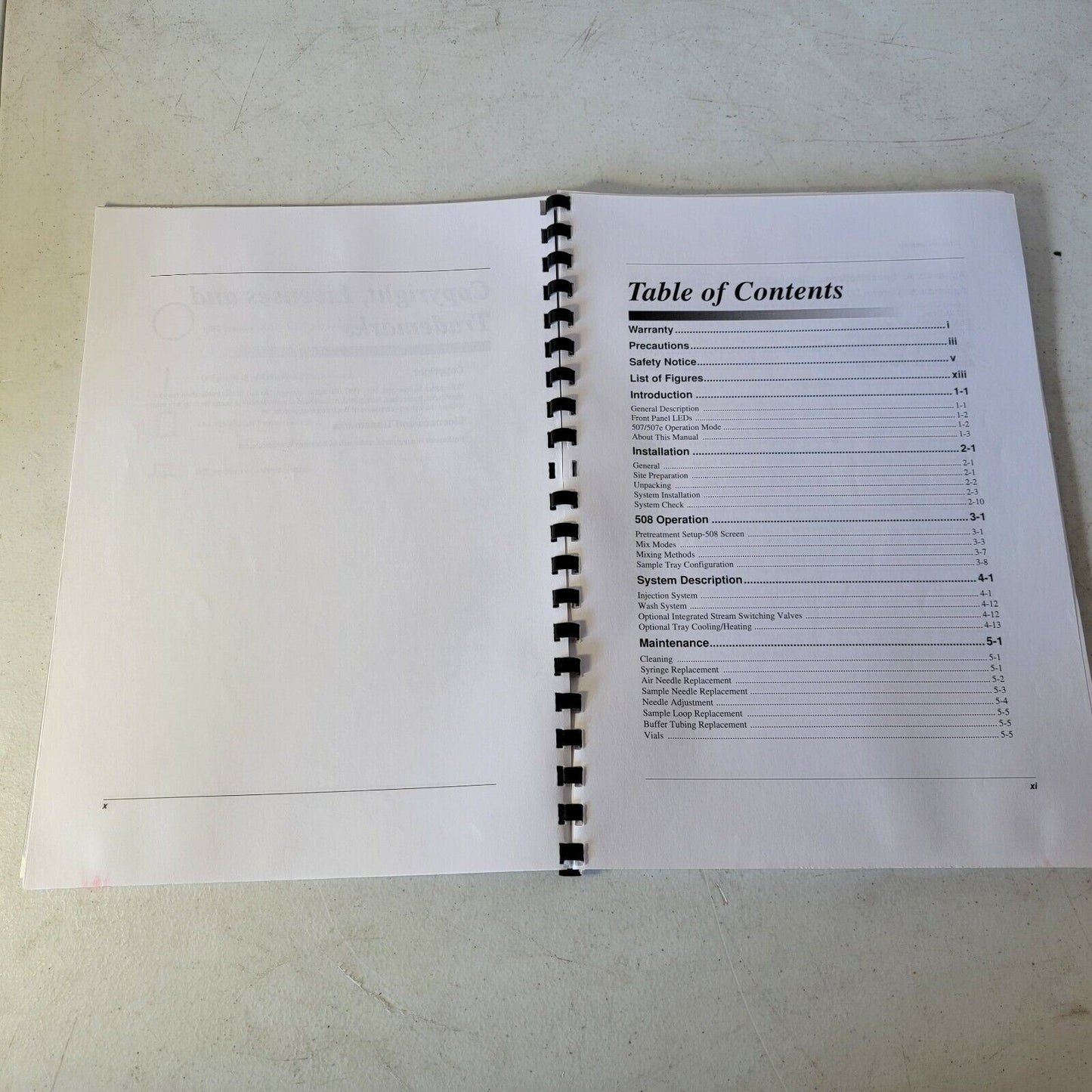 Beckman System Gold 508 Autosampler Original Manual P/N 142494 Circa 1998