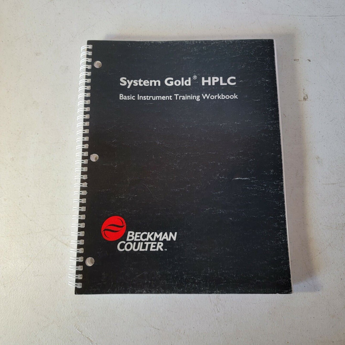Beckman System Gold HPLC Basic Instrument Training Workbook PN 718133 Manual