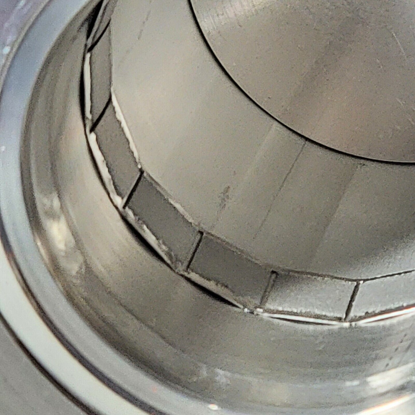 2.75" CF DN35CF-DN40CF Conflat Half Nipple Cup 1/4" Copper Tube