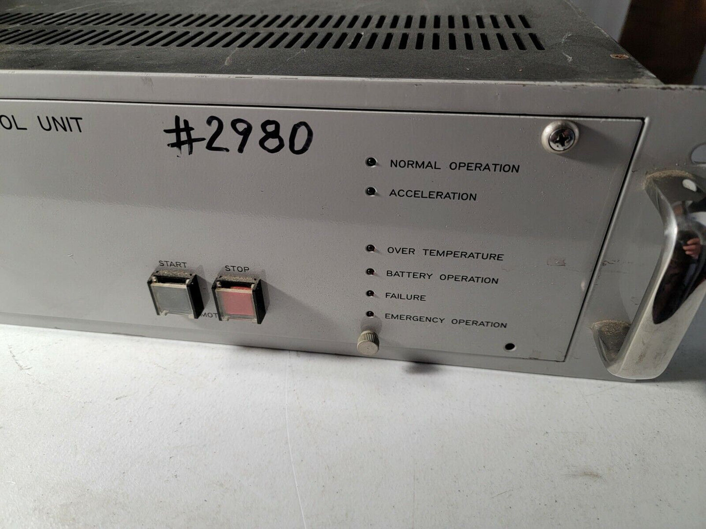 Edwards/Seiko Seiki SCU-300H Turbomolecular Pump Control Unit STP Vacuum 110V