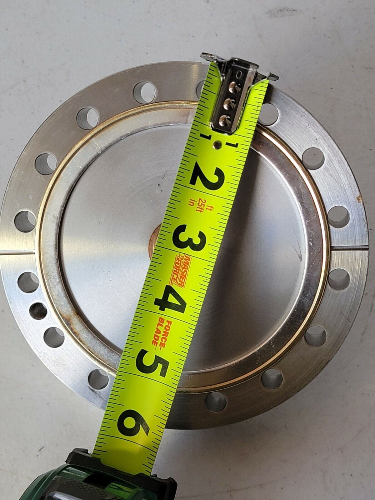 6" CF DN100CF Flange Pinched Copper Tube Adapter High Vacuum