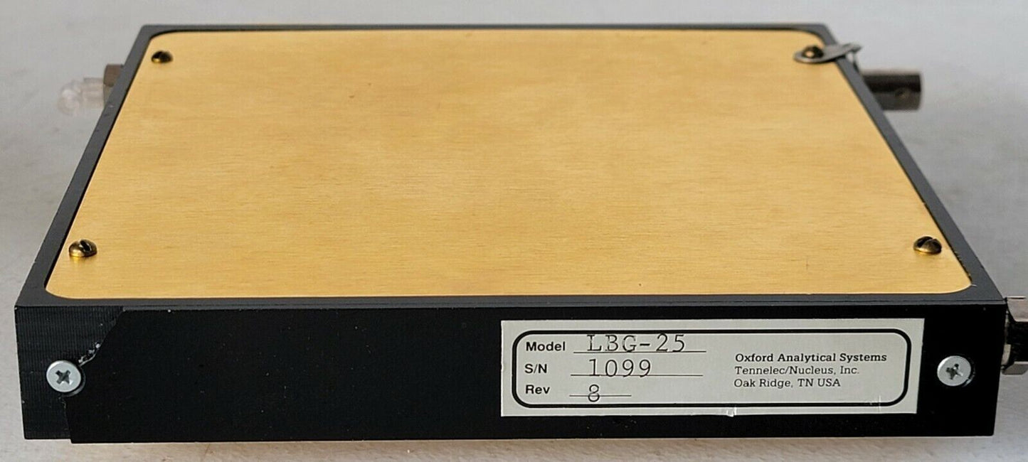 Oxford Analytical Systems LBG-25 Gas Proportional Detector X Gamma Ray