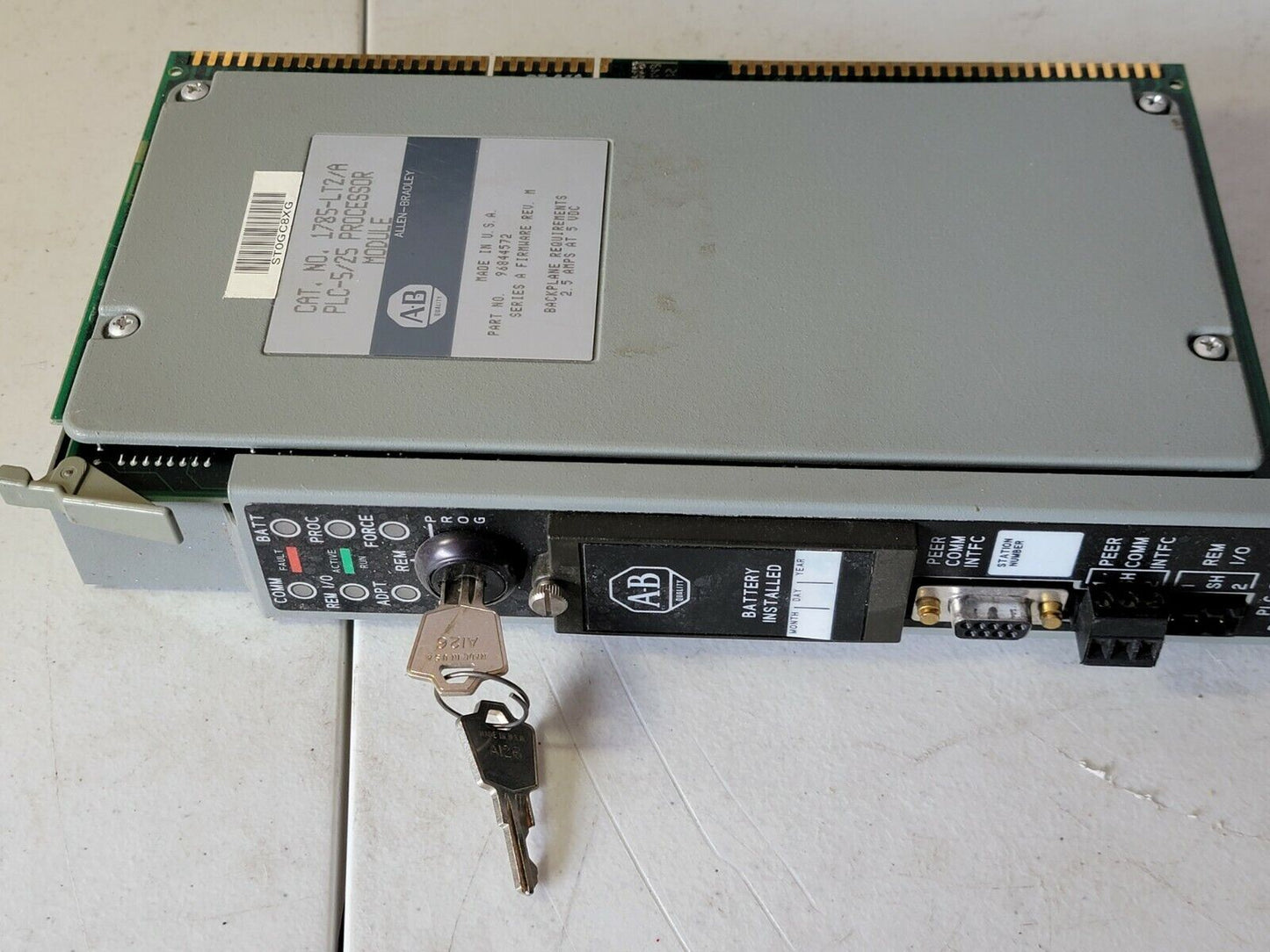 Allen-Bradley 1785-LT2/A PLC-5/25 Processor Module PN 96844572