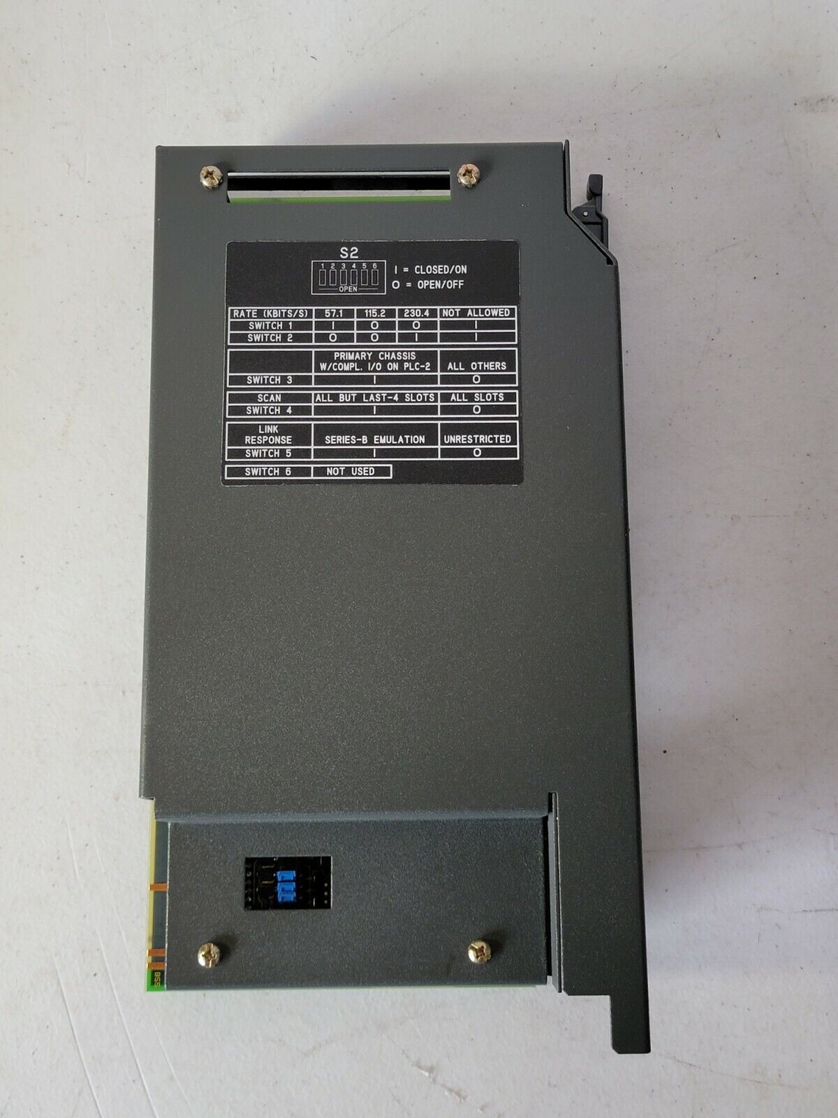 Allen Bradley AB 1771-ASB/E Remote I/O Adapter Module PLC 5VDC PN 96218071