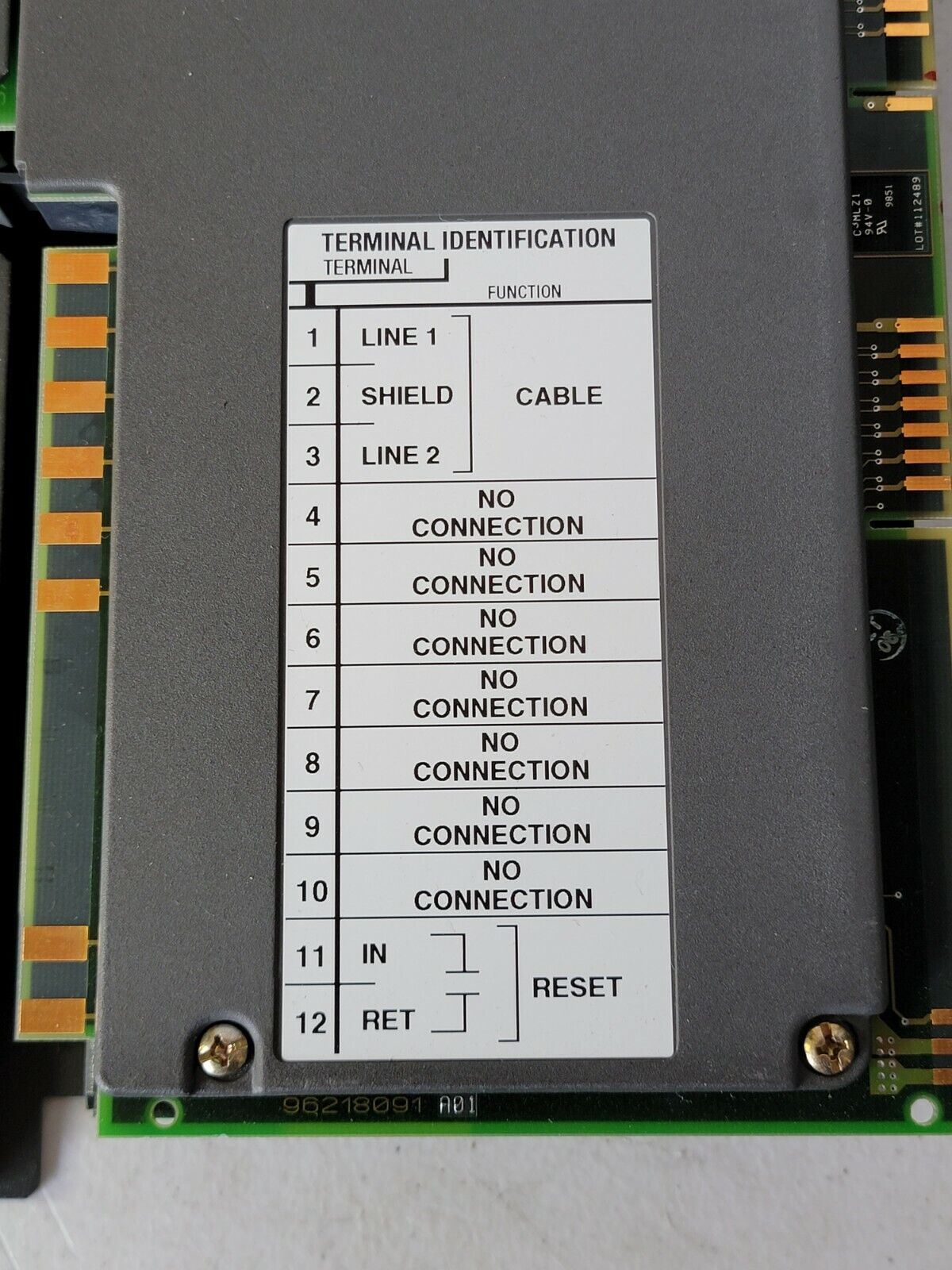 Allen Bradley AB 1771-ASB/E Remote I/O Adapter Module PLC 5VDC PN 96218071